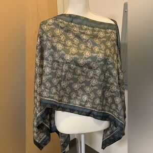 Jaded Gypsy Floral Boho Kimono Wrap One Size